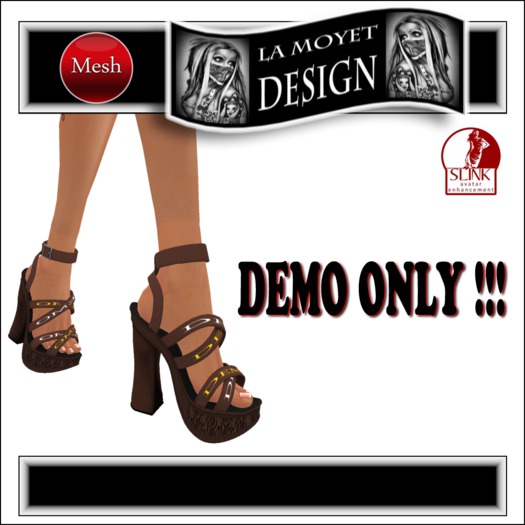 ~LM~ Lexy Slink Heels Mid Feet [DEMO]
