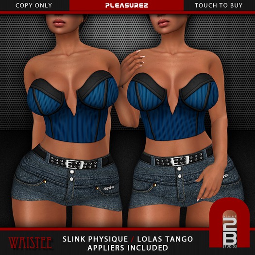 ![ N2Be ]! ~ Waistee-Pleasurez ~ [Blue]
