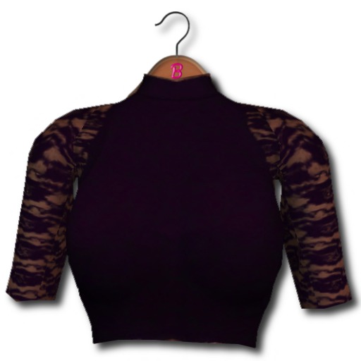 <*>B<*> Choco Purple Lace Top