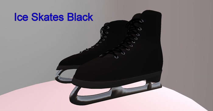Ice Skates Black V