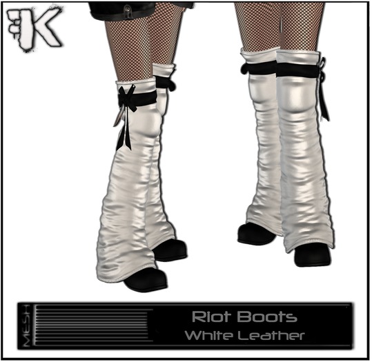 FK! - Riot Boots  - Black Leather