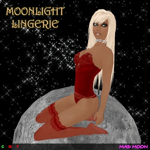 *MM* Moonlight Lingerie Red