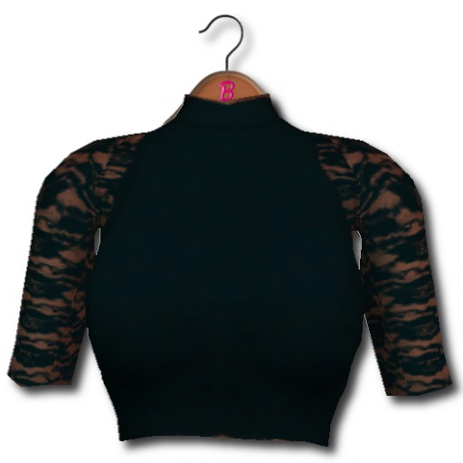 <*>B<*> Choco Teal Lace Top