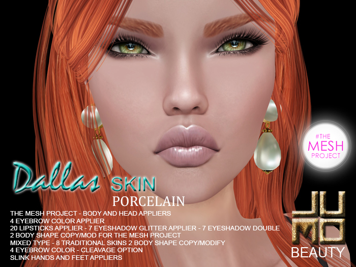 .:JUMO:. Dallas Skin Porcelain - The Mesh Project