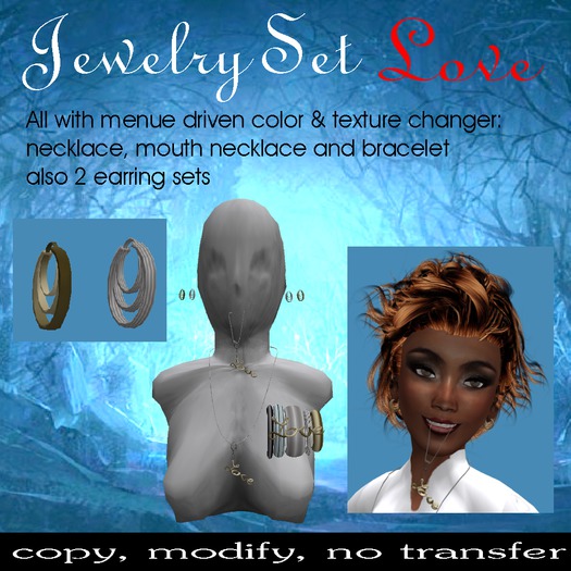 Jewelry Set Love