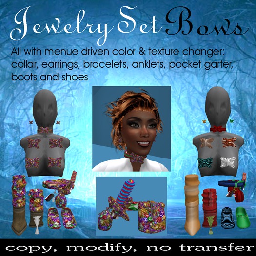 Jewelry Set Bows