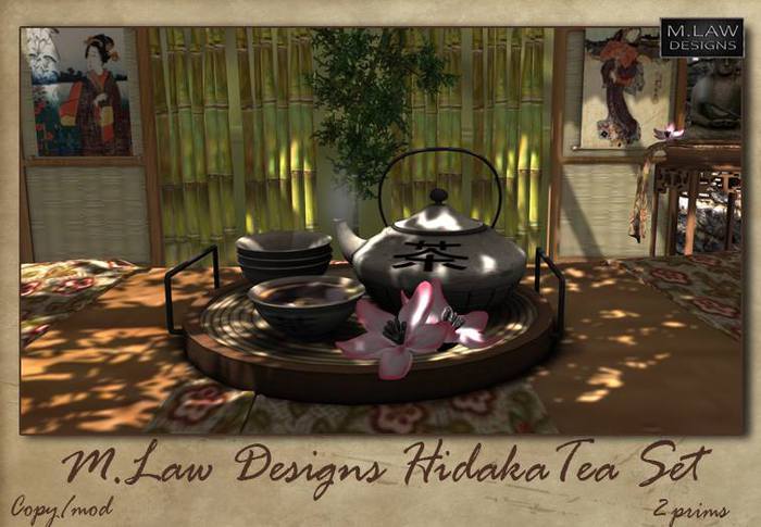 .:M.LAW:. Hidaka Tea set Box