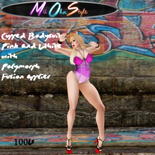 **MOS** Cupped Bodysuit Black Fusion
