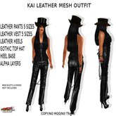 KAI LEATHER OUTFIT FEMALE MESH