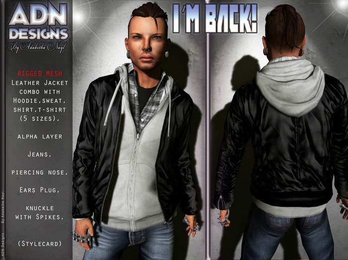 [AdN] I'M BACK! DEMO MESH jacket .