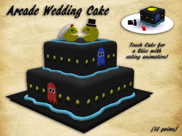 Arcade Wedding Cake (packed)