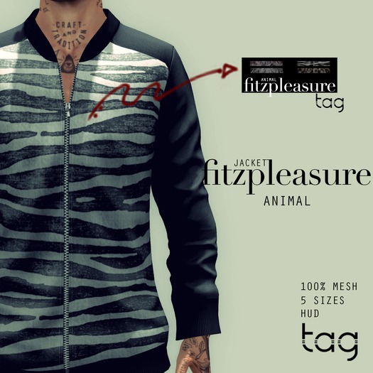 tag. fitzpleasure jacket [animal]