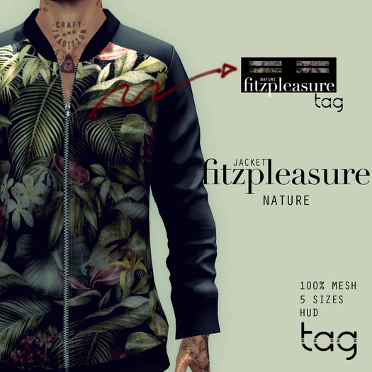 tag. fitzpleasure jacket [nature]
