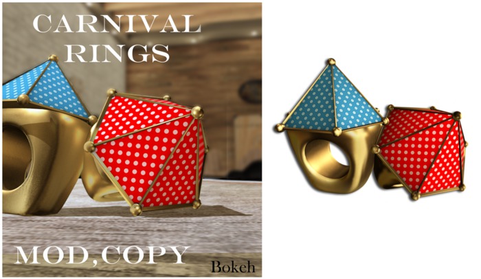 Carnival Ring '' (mesh) - Bokeh