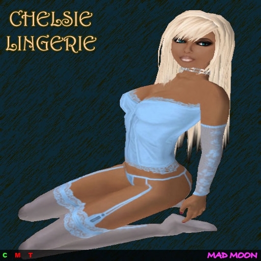 *MM* Chelsie Lingerie LightBlue