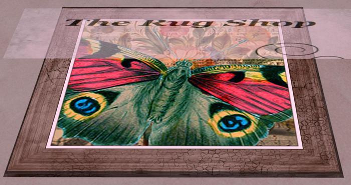 Autumn Butterfly rug (Mesh) 1