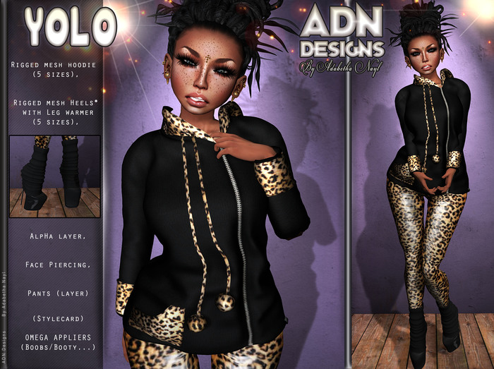 [AdN] YOLO (MESH Hoodie & OMEGA Applier)