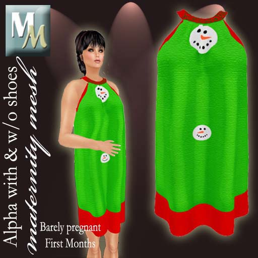 64MA Maternity Xmas First Months Dress <Box>