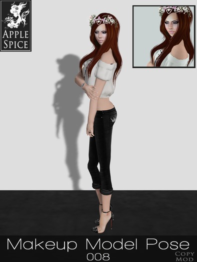 Apple Spice - Makeup Model Pose 008