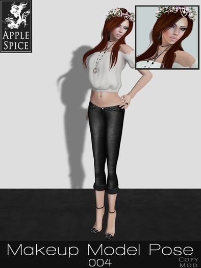 Apple Spice - Makeup Model Pose 004