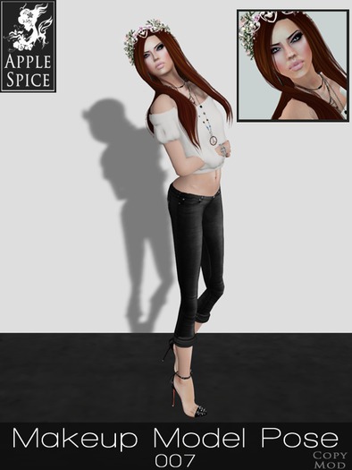 Apple Spice - Makeup Model Pose 007