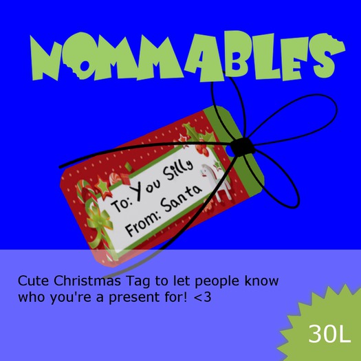 Nommable - Christmas Tag