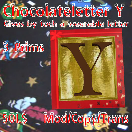 Chocoladeletter Y (MN)(Box)
