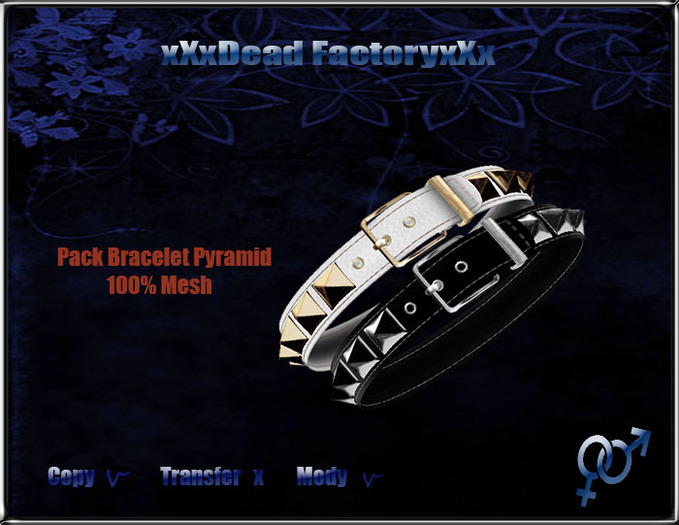 xXxDead FactoryxXx Bracelet Pyramid BOX