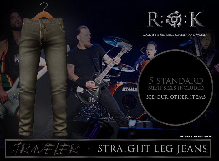 TRAVELER MEN'S JEAN RUST