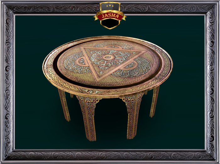 MASTER-Arabic Table Octogon coffe-013