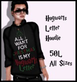 Hogwarts Letter Hoodie-C.H.P