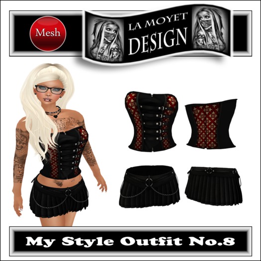 ~LM~Mesh-My Style Outfit No.8