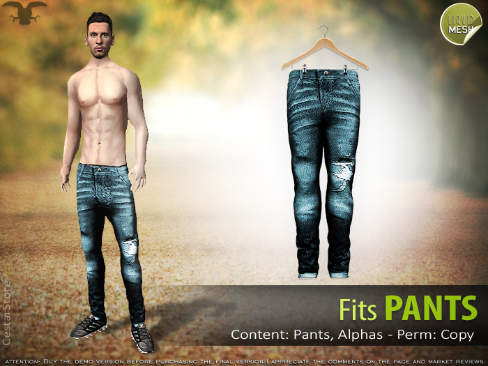 " Calca HD " Blue Dark