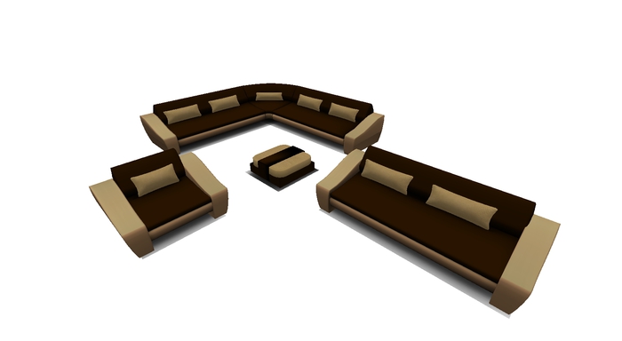 HC Design Modern living room set