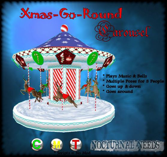 Xmas-Go-Round Carousel
