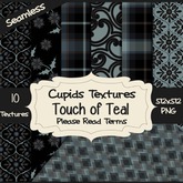 *Cupids Textures * 10 TOUCH OF TEAL
