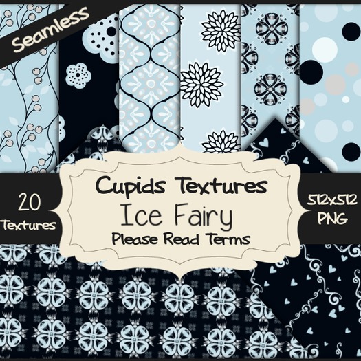 *Cupids Textures * 20 ICE FAIRY