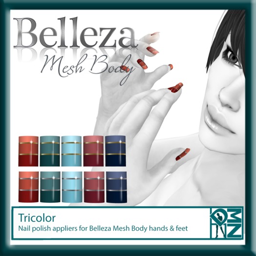 DMZ - Belleza Nailapplier - Tricolor