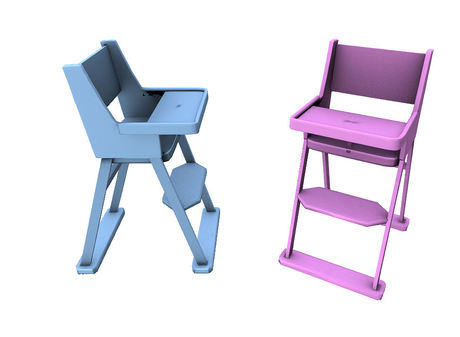 Second Life Marketplace - Baby High Chair - (BOXED)