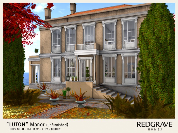 ** LUTON Manor - REDGRAVE (unfurnished) **