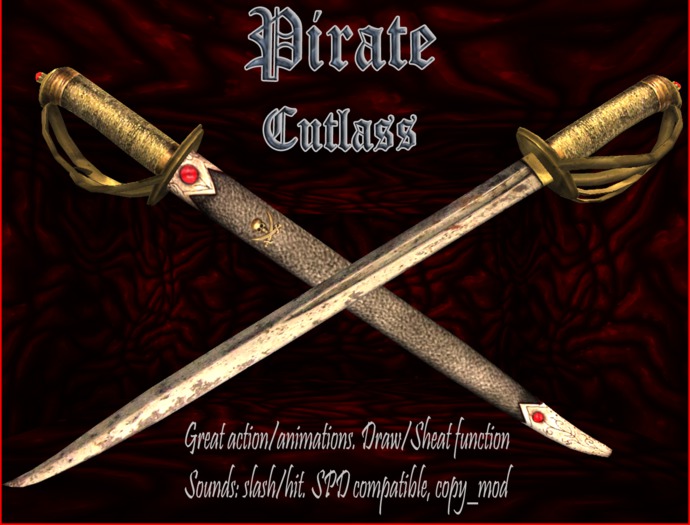 Pirate Cutlass (mesh) Box