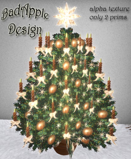 Albero di Natale dorato - Marketplace