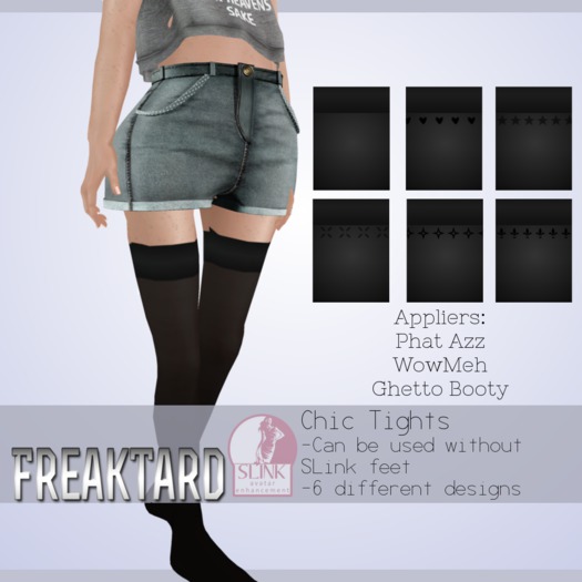 FreakTard- Chic Tights - FATPACK