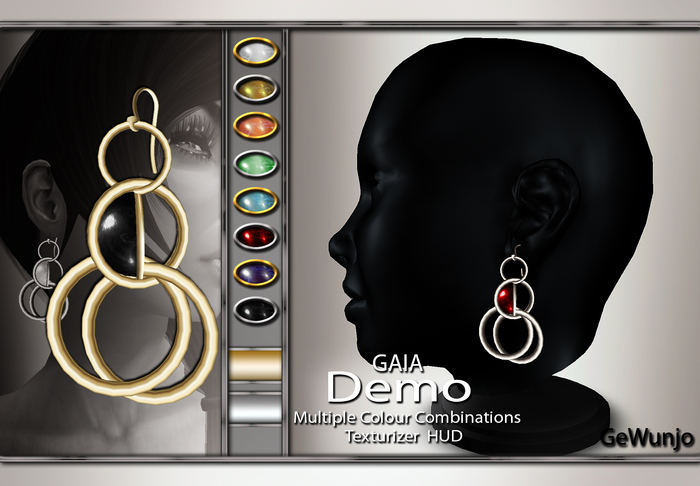 GeWunjo : GAIA earrings DEMO