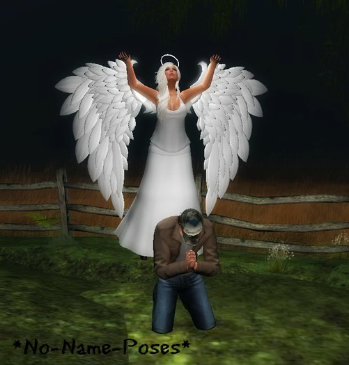 *No-Name-Poses* Angel Praise