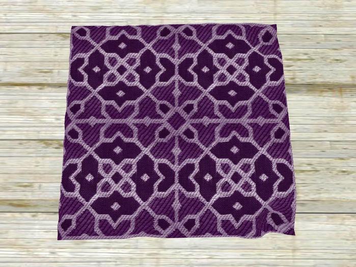 "Glorius Gothic" Wrinkled Rug by Sej