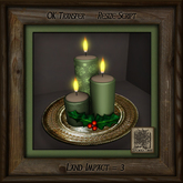 Holiday Candles Platter Dr
