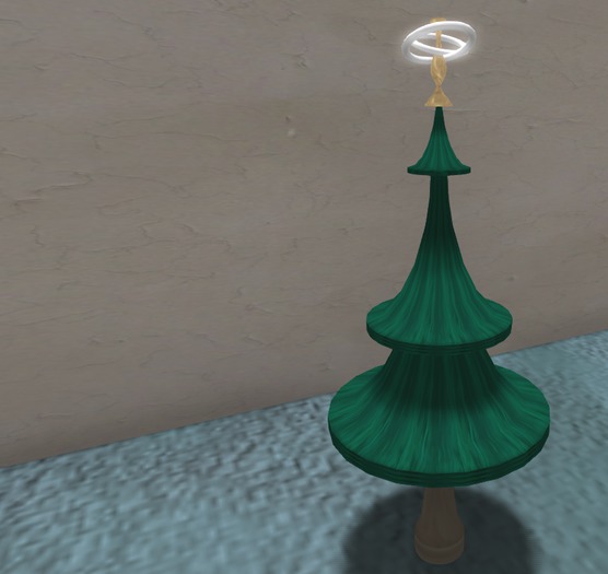 DollHouse Christmas Tree --Mandarin Glow