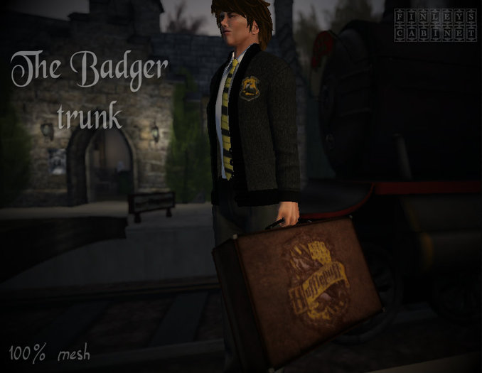 Badger Trunk+ gift! (Animated) Hufflepuff