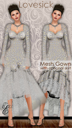 E Eleanor Dress 2 w Texture Change HUD